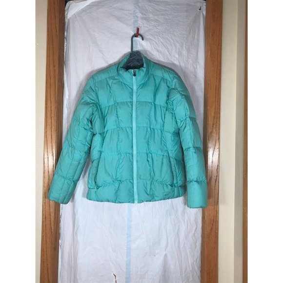 REI Jackets & Coats Rei Coop Recycled Blue Down Puffer Womens Med